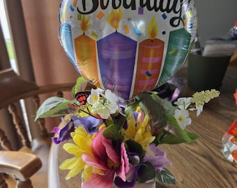 Regalos personalizados de flores artificiales