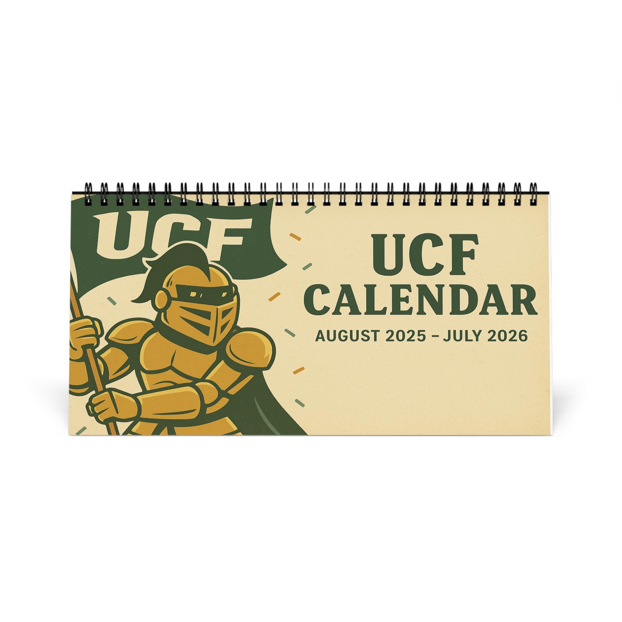 2025-2026 UCF Desktop Calendar, Knightro School Spirit ...