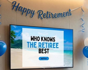 Retirement Party Games, Office Party Games, Work Party Games, Going Away Party, Farewell Party, Coworker Leaving, Boss Leaving