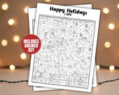 Christmas Game, I Spy Game, Holiday Game for Kids Holiday Activity for Kids, Holiday Classroom Game, Classroom Holiday Party I Spy for Kids