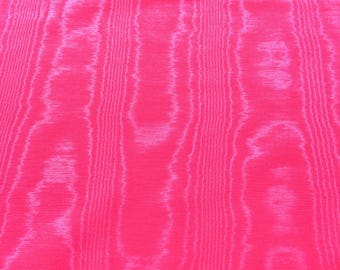 Moiré Fabric | American Designer Deadstock Cotton Moiré | By the Yard