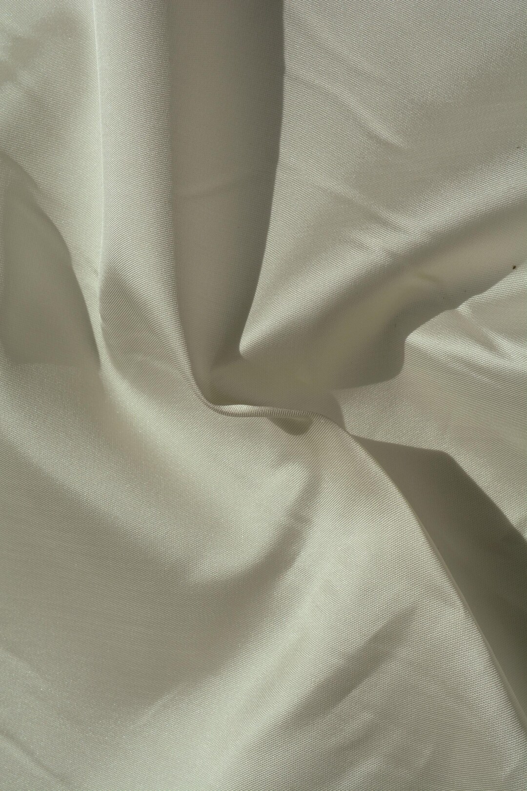 Heavyweight Faille Fabric White Poly Blend Structured 55.5 Inch Usable ...