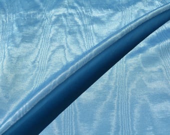 Moiré Fabric | American Designer Deadstock Cotton Moiré | By the Yard