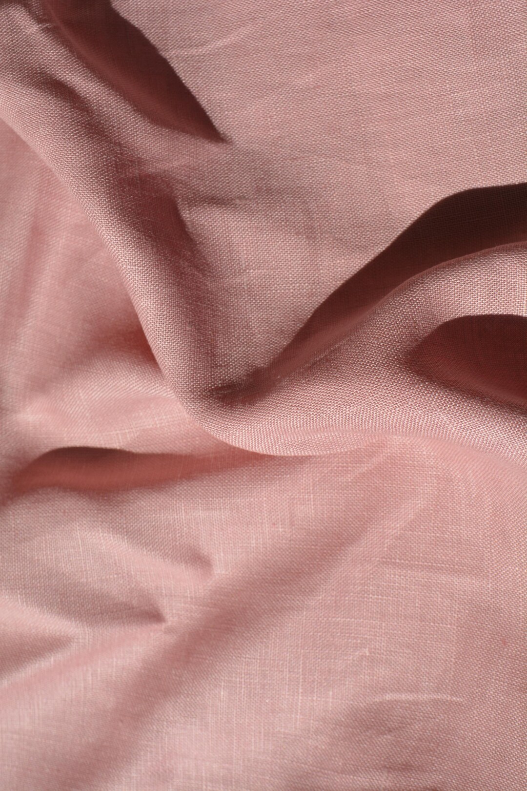 Pink Linen Simple Pink | 100% Linen | Linen | Designer Deadstock | *by the 1/2 Yard* - Etsy