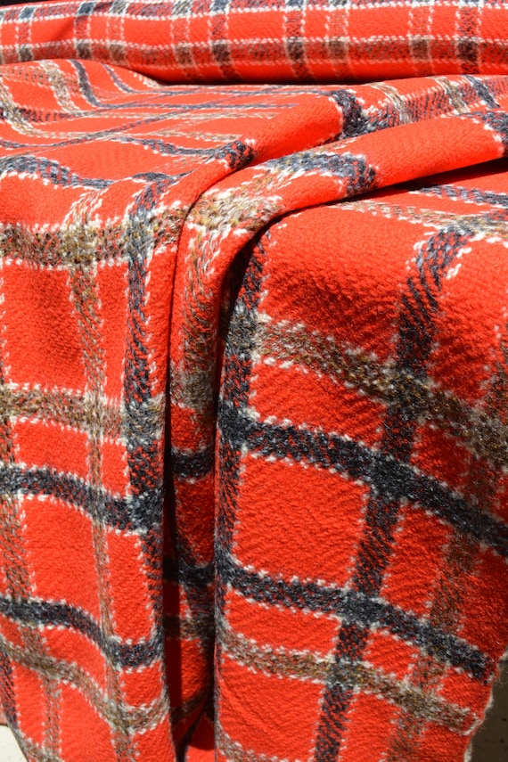 European Heavyweight Pure Wool | Upholstery Fabric & Home Decor Textile | Curtain, Drapery, Pillow | *By the 1/2 Yard*