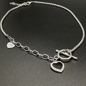Grunge Chokers - Y2k Jewelry - y2k Necklaces - Toggle Necklaces - y2k Chokers - Aesthetic Grunge - Gothic Necklaces