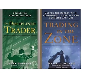 Mark Douglas Trading Psychology Book Set: Trading in the Zone, The Disciplined Trader