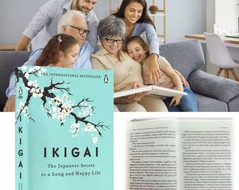 IKigai The Japanese Secret Philosophy For A Happy Healthy By Hector  Paperback copy