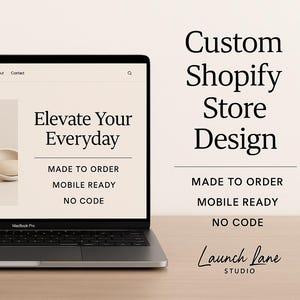 2 day Only | Custom E-com Store Design | Made-to-Order | Mobile-Friendly & Branded