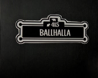 Golden State Valkyries, San Francisco, Bay Area, Ballhalla Sticker