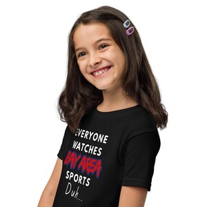 San Francisco Bay Area BayFC Youth t-shirt
