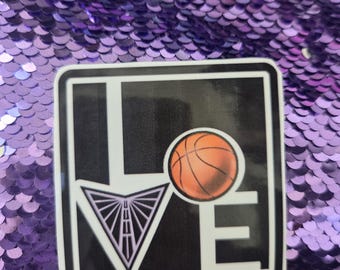 Golden State Valkyries I Love Basketball Stickers