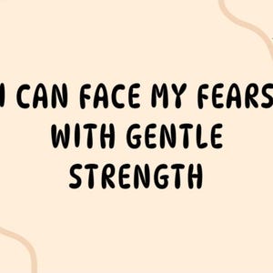 Confianza consciente: 30 tarjetas de afirmaciones imprimibles para mujeres con ansiedad / Baraja de amor propio y atención plena / Descarga digital