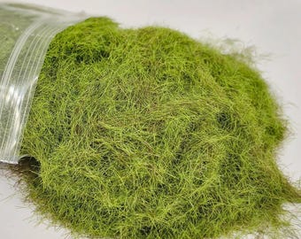 Miniature Grass Tufts (8mm): Model Railroad Scenery, War Dioramas (30g)