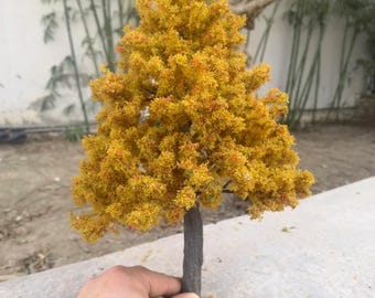 Green Wire Model Tree: Diorama Scenery, Train Layouts (23cm)