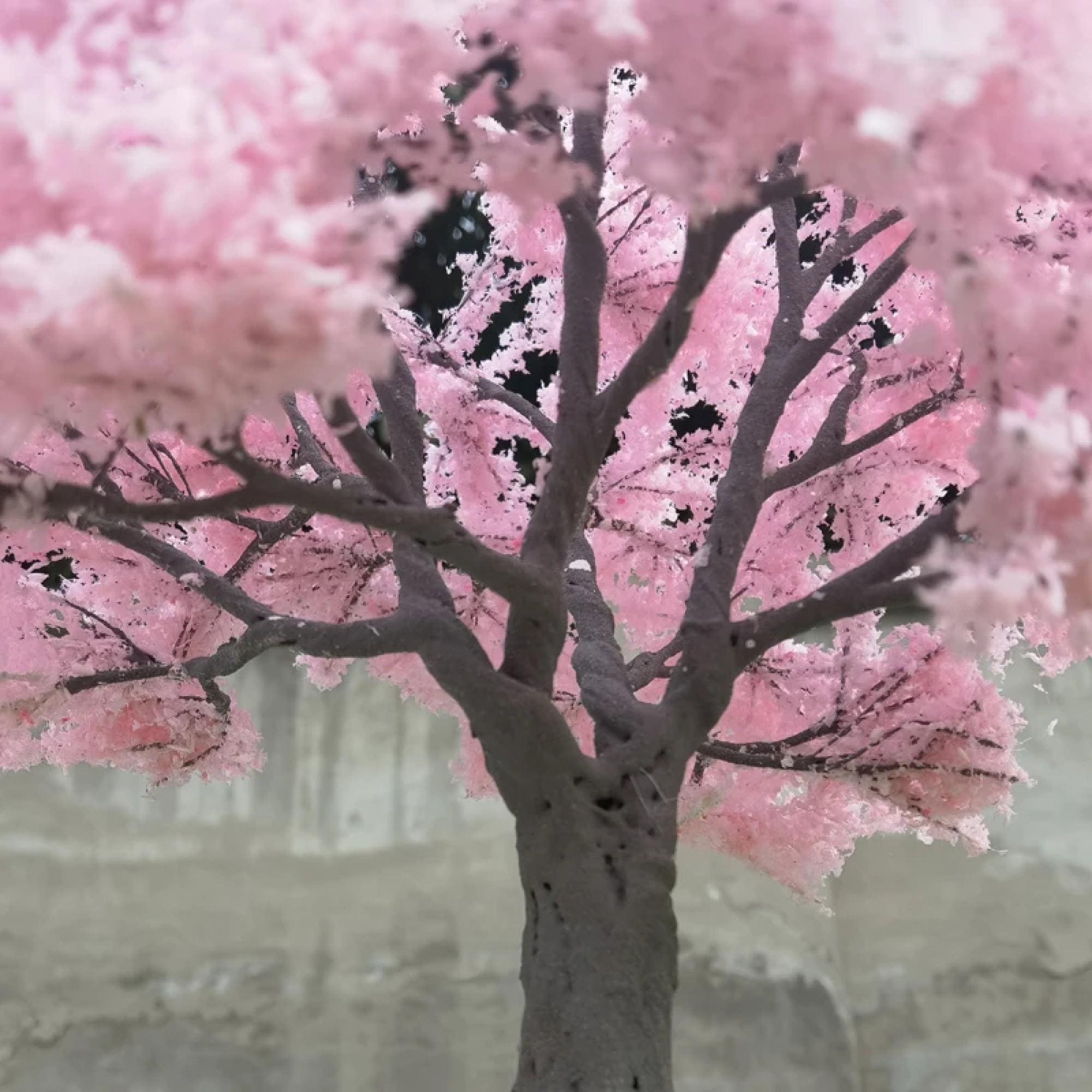 ミニチュア桜の木：日本の桜のジオラマ、ドールハウス盆栽 - Etsy 日本