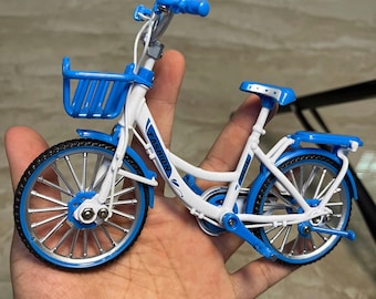 Miniatura de bicicleta a escala 1:8, decoración de escritorio