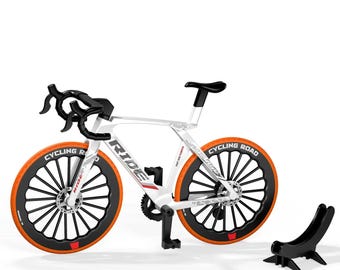 Diecast Mountain Bike Model – 1:8 Alloy, Realistic Bicycle Toy