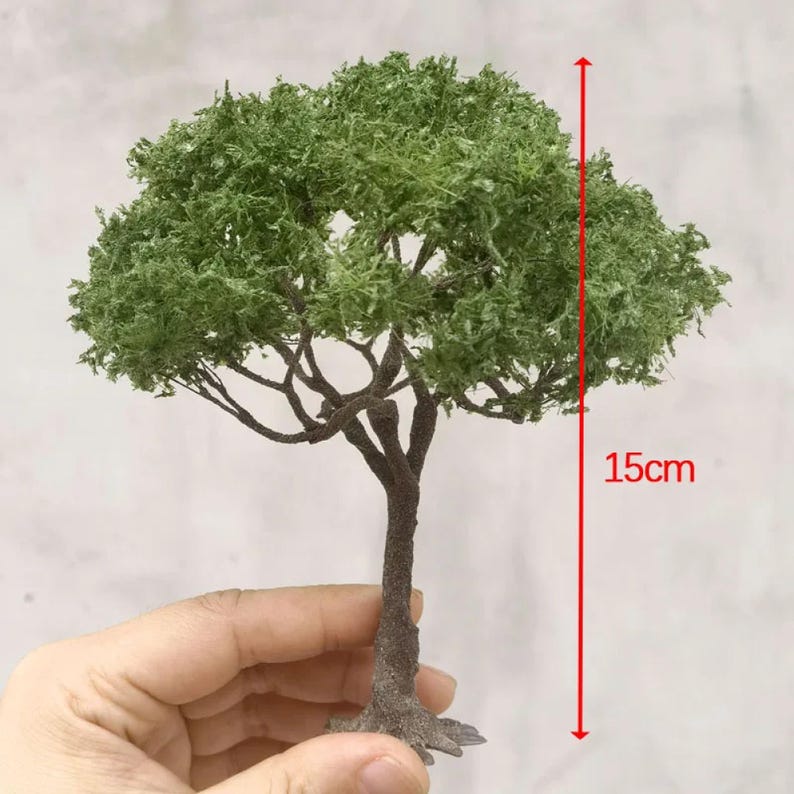 Diorama Wire Tree Model: Military Field, Train Railway Layout - Etsy