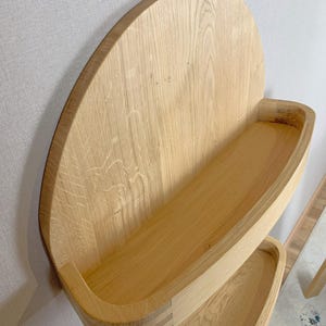 mensola in legno massello