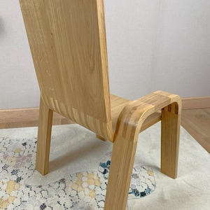 solid wood children&#39;s chair