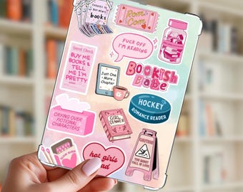 Kindle Case Insert: Pretty in Pages Design (Digital Download, Multiple Sizes)