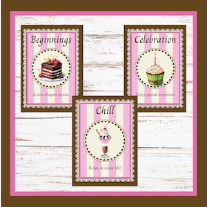 The Sweet Spot Oracle Deck | 54 Cards | Food Oracle Cards | Dessert Oracle Cards | Shabby Chic | E-Guide