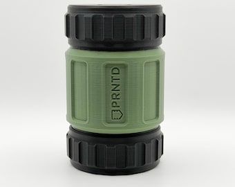 Battery Storage Container | 3D Printed | Fits AAA, AA, cr123, 1632, 2032
