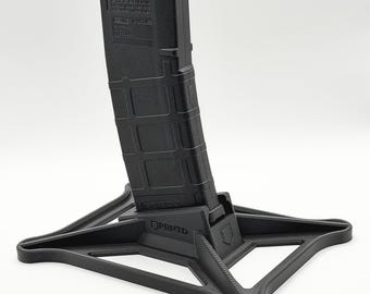 AR15 Low-Profile Display Stand – PMAG M2 Compatible - 3D Printed Durable PLA+