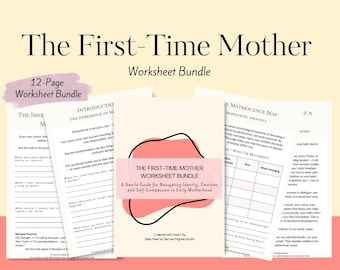New Mom Workbook: Emotional Healing Journal (Digital Download)