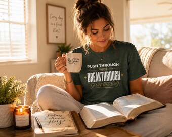 Motivational T-Shirt, Christian Faith Tee, Encouragement Graphic Shirt