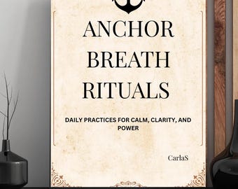 Anker Atem Rituale, geführte Atemübungen für Ruhe (Digitaler Download)
