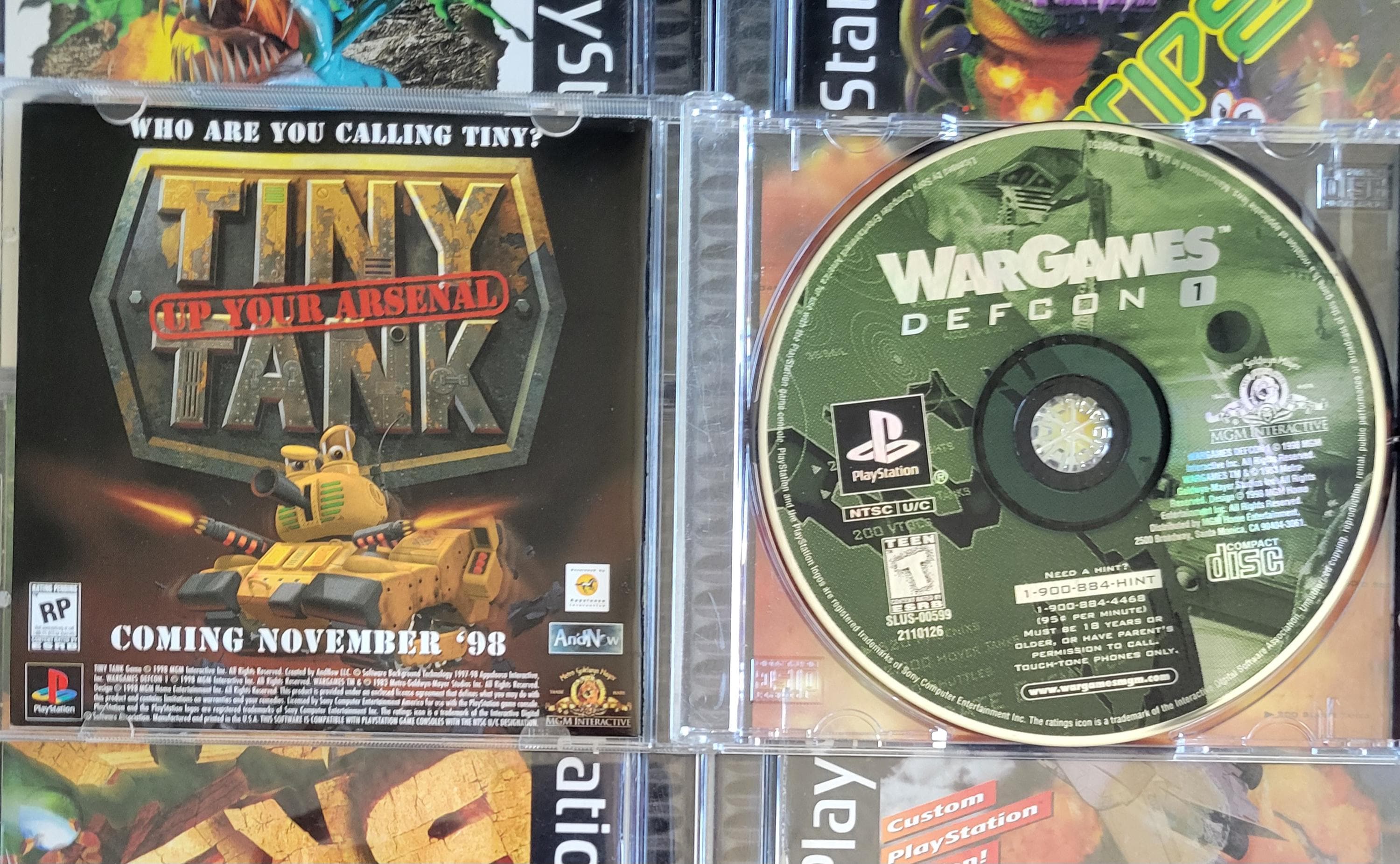 WarGames Defcon 1 sur Playstation PS1 et PS2 WarGames Defcon 1 sur Playstation PS1 et PS2