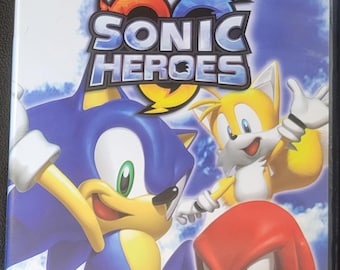 Sonic Heroes Greatest Hits - PS2 Game: Tested & Working, Complete In Box