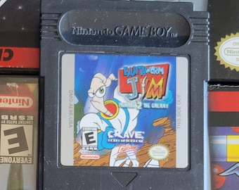 Earthworm Jim: Amenaza para la Galaxia - Solo cartucho - Nintendo Game Boy (1999) - Buen estado (G)
