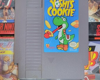 Yoshi's Cookie (authentic) – NES – Nintendo Entertainment System