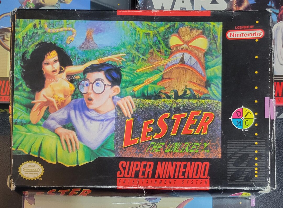 Lester the Unlikely (authentic) – SNES – Super Nintendo System NTSC CIB ...