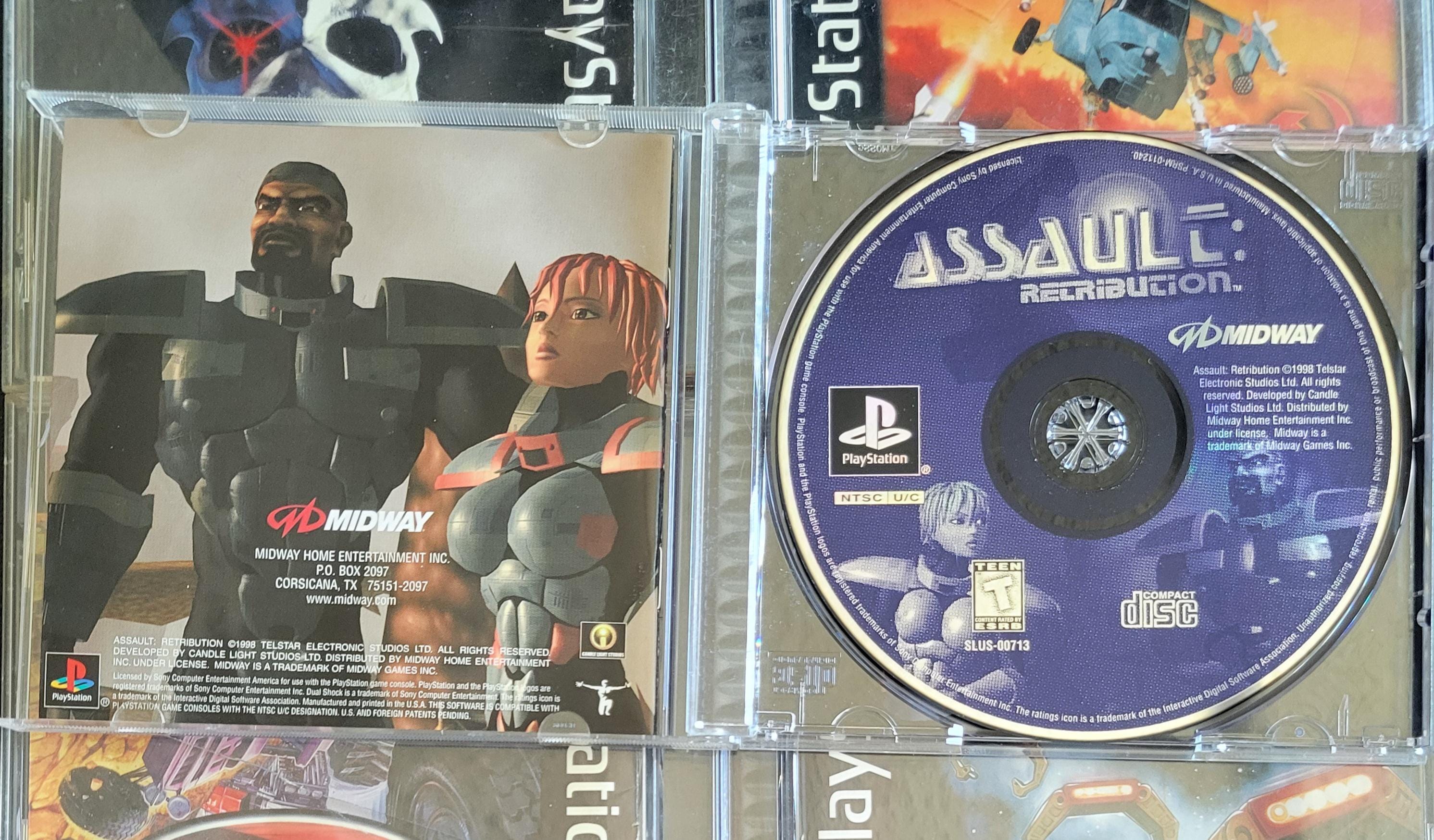 ASSAULT Sur PS1 - Jeu Complet PAL FR - Très Bon État - Retro PlayStation