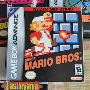 Super Mario Bros. Classic NES Series – Game Boy Advance 2004 (VG) Cartridge + Plastic Sleeve