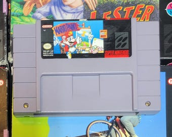 Mario Paint (Authentic) – SNES – Super Nintendo System Modul + Kunststoffhülle