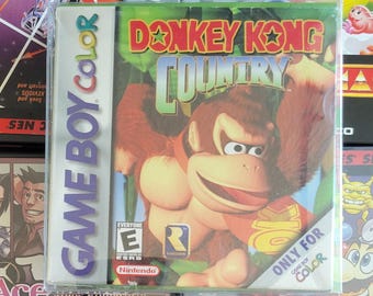 Donkey Kong Country - Compleet in doos (CIB) + protector - Nintendo Game Boy Color (2000) - Zeer Goed (VG)