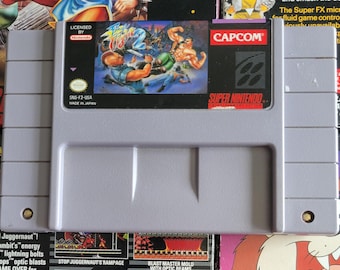 Authentisches Final Fight 2 - SNES - Super Nintendo System Modul + Kunststoffhülle