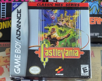 Castlevania Classic NES-serie - GBA-cartridge CIB - 2004
