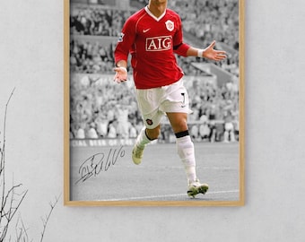 クリスティアーノ・ロナウド - 4Kポスター - Etsy 日本