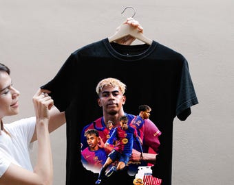 ラミン・ヤマル フットボール Tシャツ デザイン
