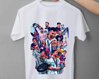 Lionel Messi T-Shirt & Sports Bottle: Football Legend Fan Gift