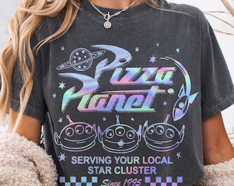 Pizza Planet Toy Story Comfort Colors Shirt, Disney Aliens Sweatshirt, Pizza Planet Tee, Toy Story Family Shirts, Funny Disney Pizza Shirt