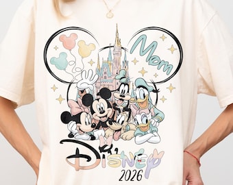 Custom Disney Trip 2026 Shirt, Disney Trip Shirt, Disney Family Vacation Shirt, Disney Family Matching Shirt, Disney World Family Shirt 2026