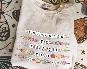 Encantado de enseñar PNG: Regalo de agradecimiento al profesor, regreso a clases (Descarga digital)