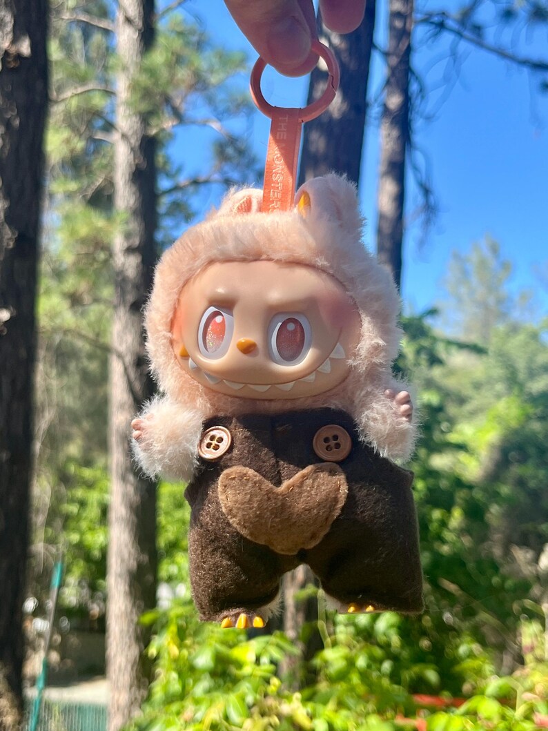 Custom Labubu Felt Overalls - Etsy